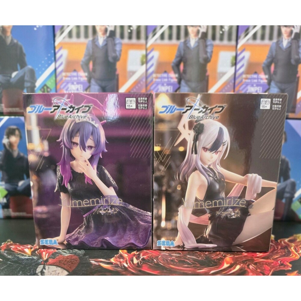 Blue Archive  Yumemirize Figure Bundle Set Haruka & Kayoko SEGA